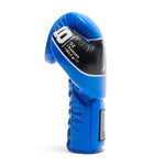 Boxhandschuhe Leone Shock Pro mit Schnürsenkeln GN057L Blau 
