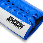 Boxhandschuhe Leone Shock Pro mit Schnürsenkeln GN057L Blau 