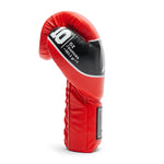 Boxhandschuhe Leone Shock Pro mit Schnürsenkeln GN057L Rot 