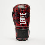 Boxhandschuhe Leone Urban Fighter GN335 Rot-Schwarz Camouflage-Combat Arena