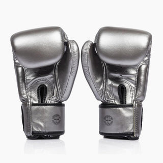 Muay Thai Handschuhe Fairtex BGV1C-Plus Gun Metallic-Combat Arena