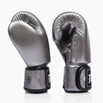 Muay Thai Handschuhe Fairtex BGV1C-Plus Gun Metallic-Combat Arena