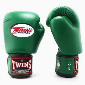 Muay Thai Handschuhe Twins Special BGVL3 Grün