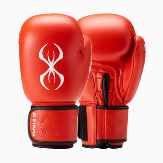 Boxhandschuhe Sting Competition Genehmigt World Boxing Rot 