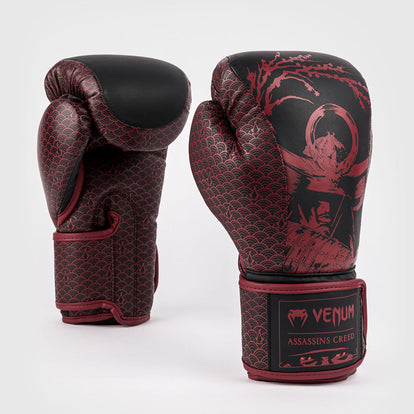 assassins creed handschuh Boxhandschuhe Venum Assassin's Creed Shadows Rot-schwarz