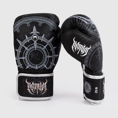 venum muay thai handschuhe Boxhandschuhe Venum Gladiator 5.0 Schwarz Silber – Combat Arena
