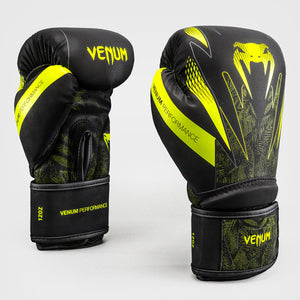 Boxhandschuhe Venum Impact Amazonia Reborn Schwarz-Grün-Combat Arena