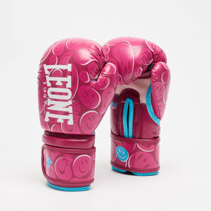 Kinder boxhandschuhe Leone Bubbly GN409J 6 Oz Fuchsia-Combat Arena