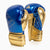 Boxhandschuhe Adidas Hybrid 500 Pro mit Klettverschluss Blau-Gold 