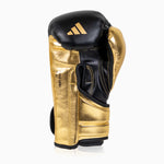 Boxhandschuhe Adidas Hybrid 500 Pro mit Klettverschluss Schwarz-Gold 