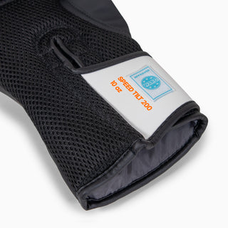 Boxhandschuhe Adidas Speed Tilt 200 WAKO 10 Oz Schwarz-weiß-rot 