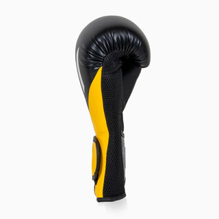 Boxhandschuhe Adidas Speed Tilt 200 WAKO 10 Oz Schwarz-gelb-weiß 