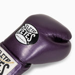 Boxhandschuhe Cleto Reyes Professionelle CB2 Viola mit Schnürsenkeln 