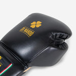 Boxhandschuhe Di Nardo Undercover mit Schnürsenkel Schwarz-Gold 