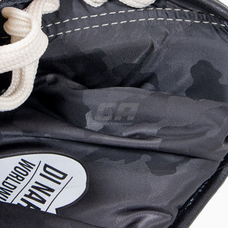 Boxhandschuhe Di Nardo mit Schnürsenkeln 16 Oz Grau-schwarz 
