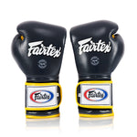 Boxhandschuhe Fairtex Mexican Stil BGV9 Blau-Gelb 