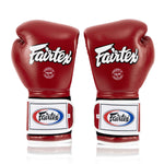 Boxhandschuhe Fairtex Mexican Stil BGV9 Rot-weiß 