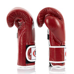 Boxhandschuhe Fairtex Mexican Stil BGV9 Rot-weiß 