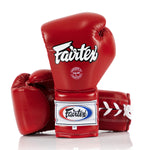 Boxhandschuhe Fairtex PRO Training Mexican Stil BGL7 Rot 
