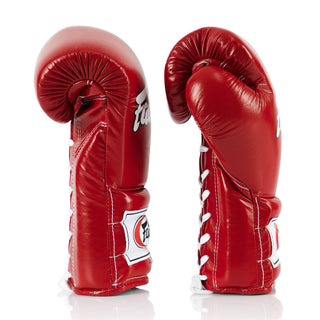 Boxhandschuhe Fairtex PRO Training Mexican Stil BGL7 Rot 