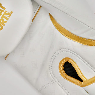 Boxhandschuhe Leone DNA Premium GN002 Weiß 
