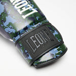 Boxhandschuhe Leone Urban Fighter GN335 Blau-Grün-Camo 