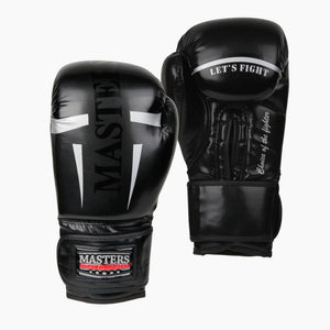 Boxhandschuhe Masters WAKO 10 Oz Schwarz 