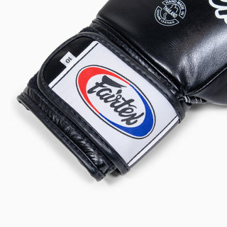 Muay Thai Handschuhe Fairtex BGV4 XL-Fit Schwarz-Combat Arena