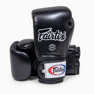 Muay Thai Handschuhe Fairtex BGV4 XL-Fit Schwarz-Combat Arena