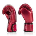 Muay Thai Handschuhe Fairtex Metallico BGV22 Rot 