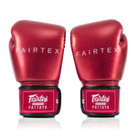 Muay Thai Handschuhe Fairtex Metallico BGV22 Rot 