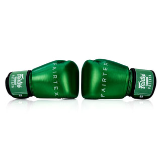 handschuhe metallic Muay Thai Handschuhe Fairtex Metallic BGV22 Grün – Combat Arena