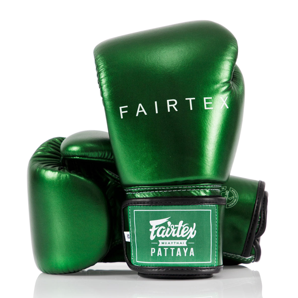 Muay Thai Handschuhe Fairtex Metallic BGV22 Grün 