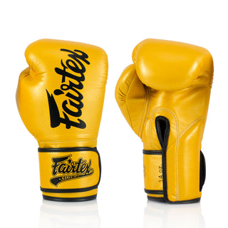 Muay Thai Handschuhe Fairtex Super Sparring BGV18 Gold