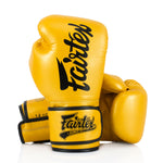 Muay Thai Handschuhe Fairtex Super Sparring BGV18 Gold 