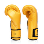 Muay Thai Handschuhe Fairtex Super Sparring BGV18 Gold 