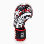 Muay Thai Handschuhe Twins Special FBGVL 3 Skull Rot 