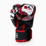 Muay Thai Handschuhe Twins Special FBGVL 3 Skull Rot 