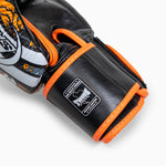 Muay Thai Handschuhe Twins Special FBGVL 4 Skull Orange 