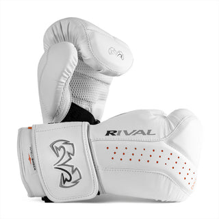 Boxsack-Handschuhe Rival RB10 Intelli-Shock Weiß 