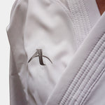Karategi Arawaza Kumite Deluxe Evo WKF ricamo bianco-Combat Arena