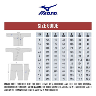 Mizuno Yusho IJF Judogi Weiß