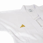 Karateanzug kumite Adidas Adizero 2.0 WKF weiß ohne Streifen 