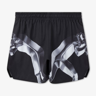 MMA Shorts Manto Metallschwarz-Combat Arena