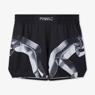 MMA Shorts Manto Metallschwarz-Combat Arena