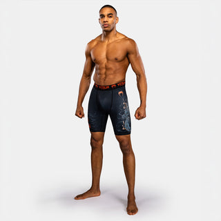 Pantaloncini a compressione Thunder Dragon Nero-Combat Arena