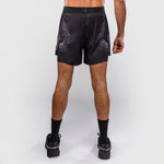 Trainingshorts Venum Matupa Schwarz-grau-Combat Arena