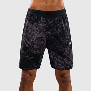 Trainingshorts Venum Rage & Workout Schwarz-Grau-Combat Arena