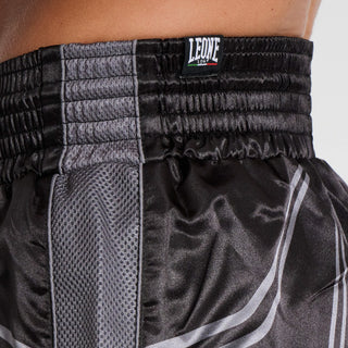 Shorts kick WAKO Leone AB996 Schwarz-Combat Arena