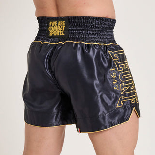 Shorts kick-Thai Leone DNA Premium AB969 Blau-Combat Arena